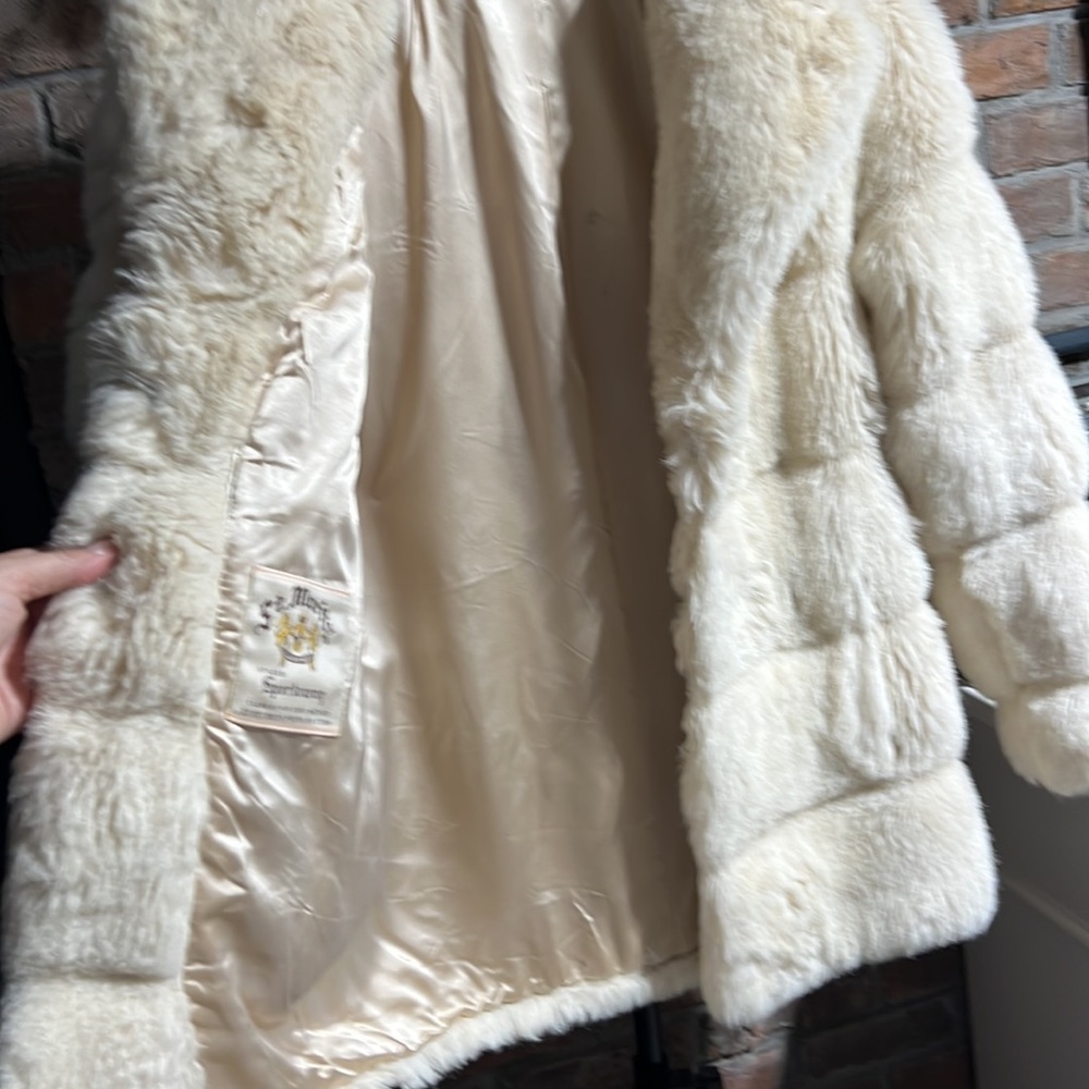 VINTAGE | winter coat | St. Moritz by Sportowne synthetic fur coat - Picture 10 of 11